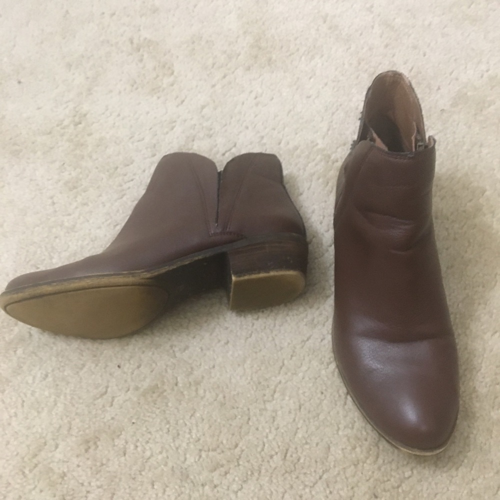 Lucky Brand LP Brenon Booties Ankle Boots Size 8